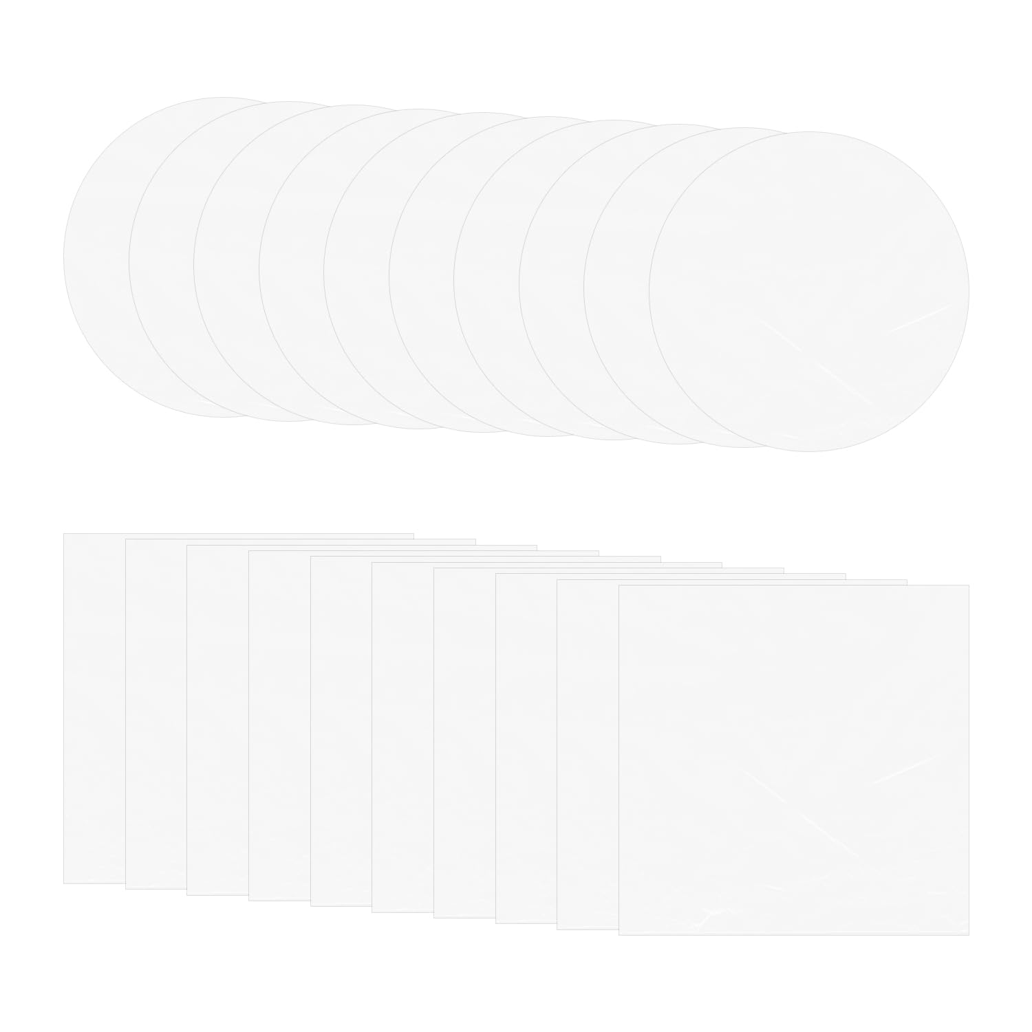 Rnskfg Transparent 20 Pieces Of Repair Patch, Waterproof And Self-Adhesive, Multi-Purpose Repair Patch, Which Can Be Used In Tents, Swimming Rings, And Air Mattress Beds.