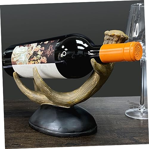 Soporte para Botellas de Vino Estilo Vintage en Resina miniatura 6