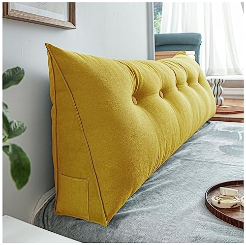 Coussin de chevet lit de jour et grand dossier lombaire canapé gris clair