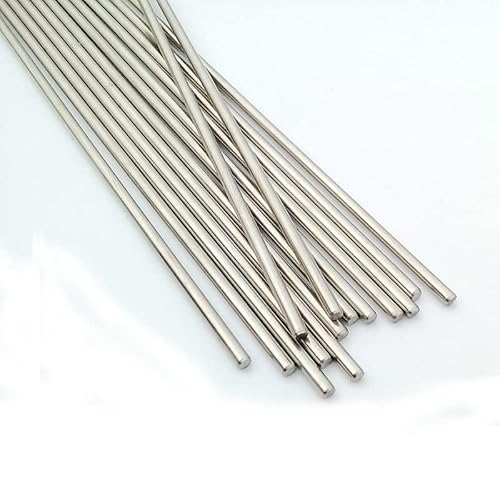 10pcs 10-300mm Φ2mm Stainless Steel Transmission Gear Connecting Shaft Drive Axle For DIY Toy Model Car Accessories (Color : 2mm, Size : 15mm)