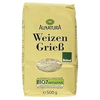 Alnatura Bio-Weizengrieß, 500g (Verpackung kann variieren)