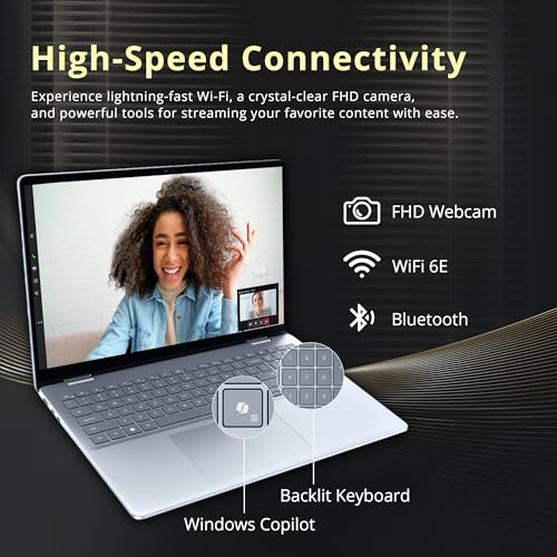 Image of Dell Plus 16 inch FHD 2-in-1 Touchscreen Laptop, Intel Core Ultra 7 256V, 16GB RAM, 2TB Storage(1TB SSD+1TB Docking Station Set), Backlit Keyboard, Webcam, Wi-Fi 7, Copilot, Win 11 Pro, Ice Blue