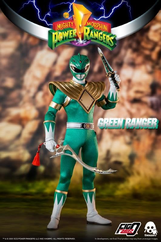 Amazon.co.jp: Threezero x Hasbro 1/6 新 恐竜戦隊 緑衣の戦士 GREEN 