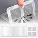 30 Stücke Einweg Haarabfluss Aufkleber, Einweg Duschabfluss Abdeckung, Haarfänger, Netzaufkleber, Bodenablauffilter-Aufkleber, Duschabfluss Mesh Aufkleber Kitchen Sink Strainer für Waschbecken
