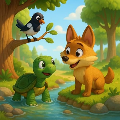 Page de couverture de Bedtime Stories: The Turtle's Trick🐢