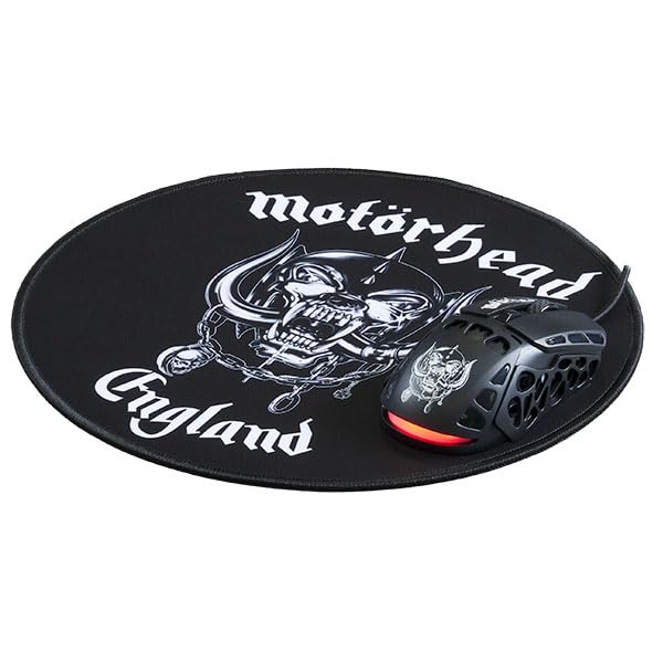 Motorhead Official Gaming Mouse Pad - 30cm Round Desktop Mat For Gamers