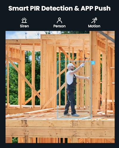 image for ieGeek 4G LTE Cellular Security Camera Wireless Outdoor, No WiFi Solar