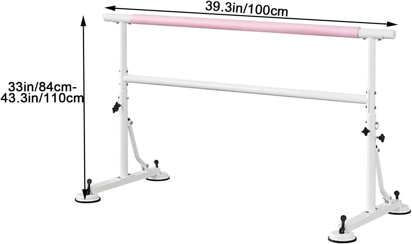 Asta da Balletto Regolabile in Altezza for Fitness, Adatta for Lo Stretching, Balletto e Attrezzature for Esercizi con Asta