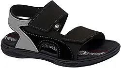 Sandália Molekinho Neo Camurça Menino - Preto