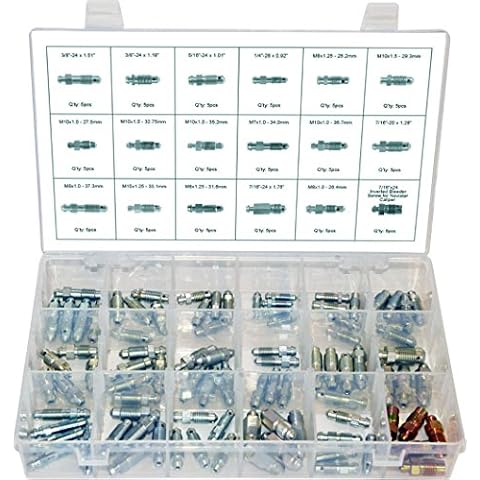 SWORDFISH Brake Bleeder Screw Assortment Kit Cover