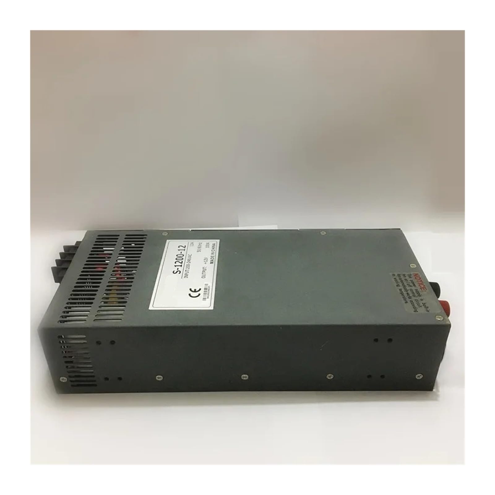 ANERTQUIH 1200W 12V 100A Switching Power Supply for Industrial Used AC 110v or 220V Input to DC