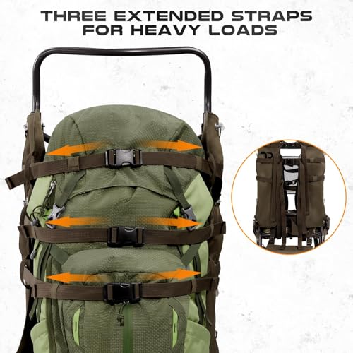 TR Aluminum External Frame Backpack