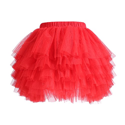Image of Baby Girls' Tutu Skirt Toddler 6 Layered Tulle Tutus 1-8T
