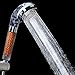 Produktbild Duschkopf mit Filterionisator handbrause - erzielt basischen ph-Wert - spart um 35% Wasser - Filtert Bakterien, Metalle, Chlor für fühlbar weiche Haut und gesundes Haar