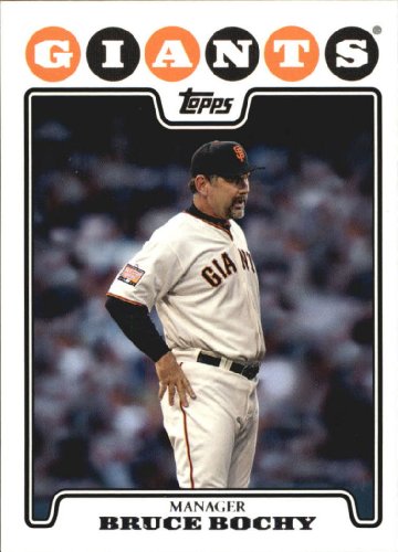 2008 Topps #598 Bruce Bochy MLB Baseball Trading Card