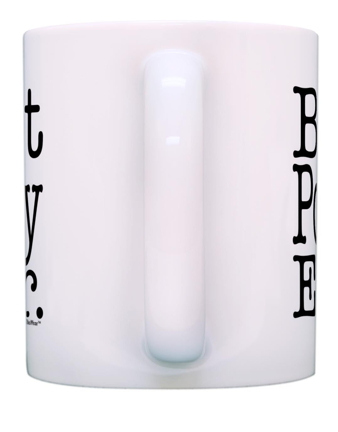 ThisWear Poppy Gift for Grandpa Best Poppy Ever Gift 11oz Ceramic Coffee Mug