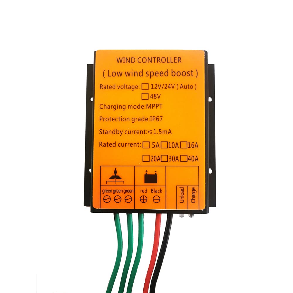 Regolatore di Carica del generatore delle Turbine eoliche 8000W-10000W, regolatore di Carica della Batteria Impermeabile, 12V / 24V / 48V