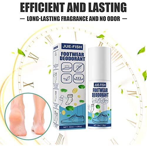 30ml Natural Shoe Deodorizer Spray Foot Odor Nemesis Deodorant Odor Removal Spray Foot Artifact Foot