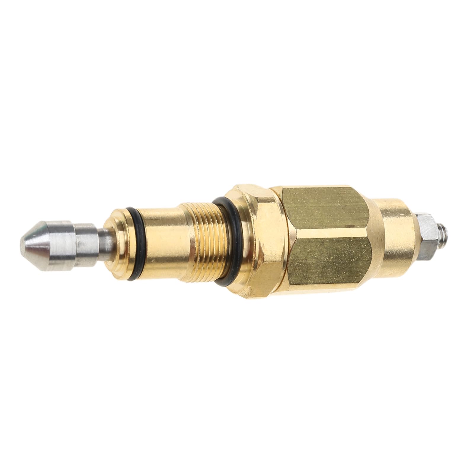 High Pressure Washer Pump Unloader Valve Kit Brass Unloader Valve Replacement Unload for RMV/RMW RMV2.5G30 RMW2.2G Brass Kit