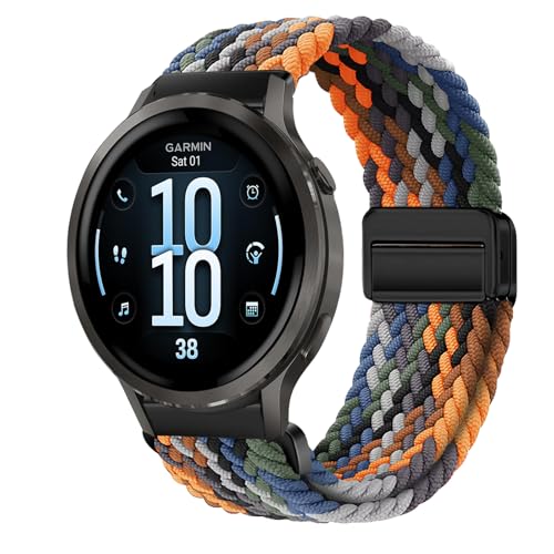 [KeeFos] 18mm �o���h Garmin(�K�[�~��) Venu 4 41mm/Venu 3S 41mm/2S/Forerunner 265S/255S/255S Music/Vivoactive 4S 40mm/Vivomove 3S 39mm/A
