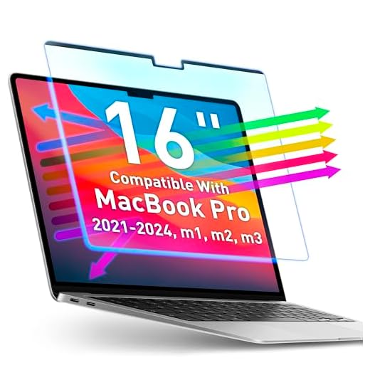 VINTEZ Magnetic Screen Protector for MacBook Pro 16"
