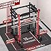 Smith Machine with Jammer Arms & Leg Press Board , RitKeep PMAX-4750 All-in-One Smith Machine with Adjustable Weight Bench and Adjustable Pulley System (1:1 & 2:1) for Full Body Strength Training
