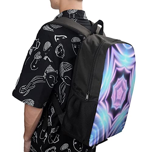 Sac à dos d'école enfants Fractal de 17 pouces pour soulager le dos des élèves - 4