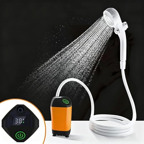 Douche de camping pour laver le sable et la boue avec pulvérisateur étanche portable - 3