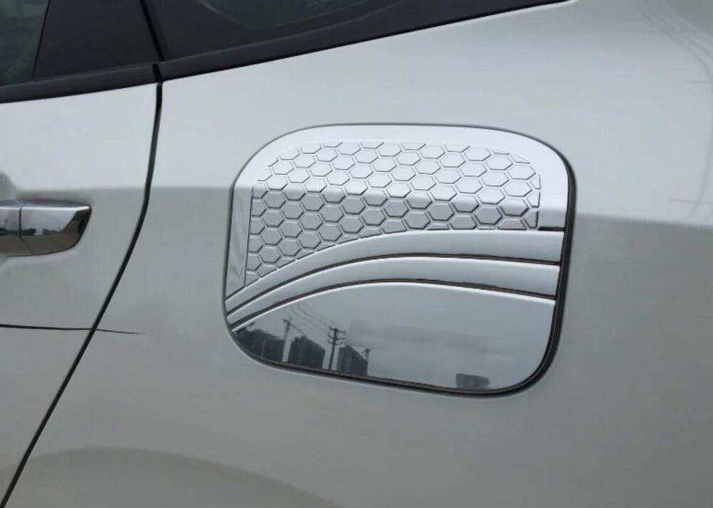 Momoap/ABS Chrome Auto Fuel Filler Door Cover Gas Tank Cap Decoration Cover Trim Compatible For Honda Civic Sedan 2016-2019
