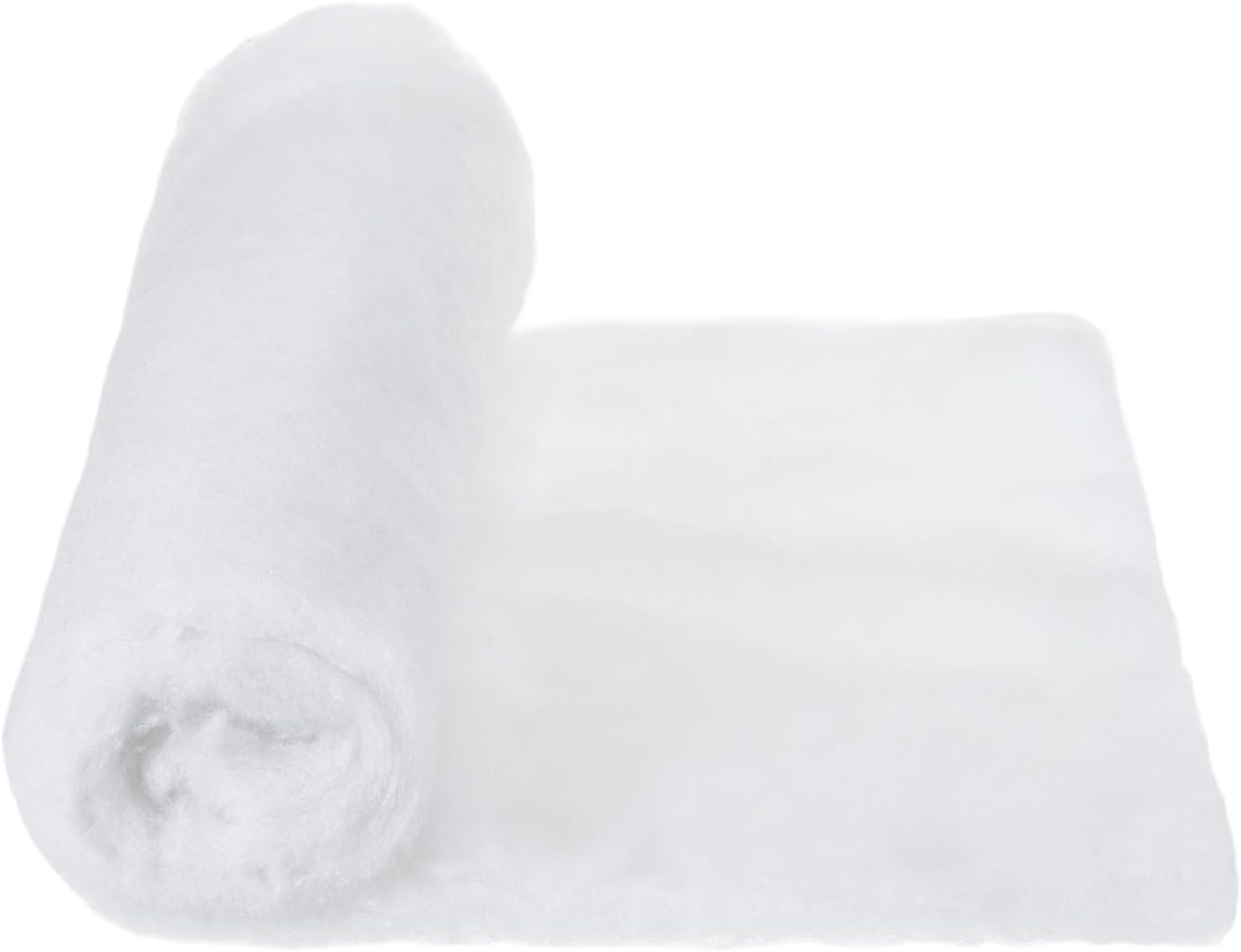 MECCANIXITY Speaker Sound-Absorbing Cotton Polyester Fiber 100x60x3cm Flame Retardant Sound Absorber Acoustic Interior Insulation Audio Damping DIY HiFi Replacement for Speaker Repairs, White