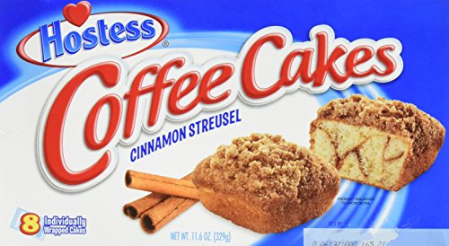 Hostess Coffee Cakes Cinnamon Streusel - 8 CT