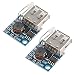 Power Supply Module 5V, DROK 2pcs Mini USB Boost Converter DC-DC Step Up Voltage Regulator Transformer 3V to 5V 2A Volt Step-up Circuit Board with Battery Indicator for Tablet PC Phone Charging