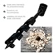 VZU 25x260mm Erdbohrer Hand, Handbohrer Holz, Bushcraft Bohrer, Bushcraft Handbohrer, Multifunktionaler Holzbohrer Manuell Bushcraft, für Outdoor Survival und Campingarbeiten, Schwarz