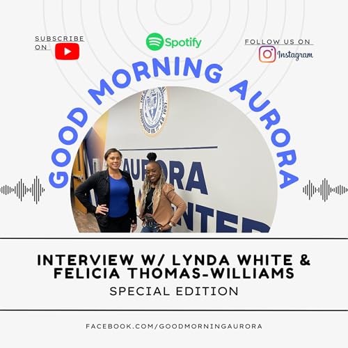 Page de couverture de Lynda White & Felicia Thomas-Williams Live on Good Morning Aurora!