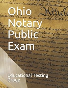 Paperback Ohio Notary Public Exam Book