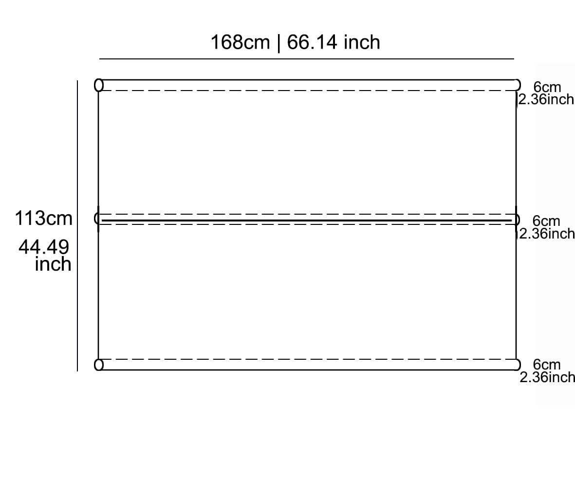 Housse universelle pour les sièges de la balancelle - Dimensions : 168 x 113 cm - Beige - Pour balancelle de jardin - Housse de siège - Coussin de balançoire [101]