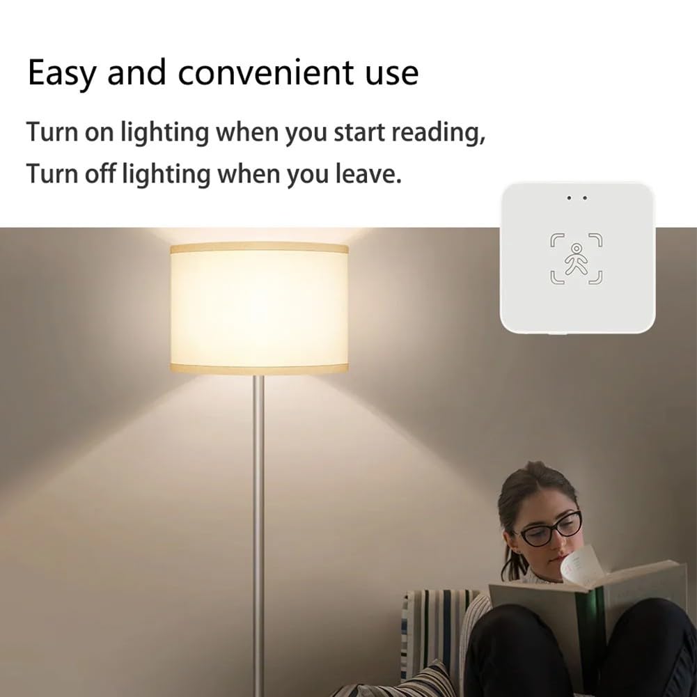 Détecteur de mouvement respiratoire humain, capteur de présence humaine intelligent, capteur de détection de mouvement humain intelligent pour Tuya Wifi et pour Zigbee