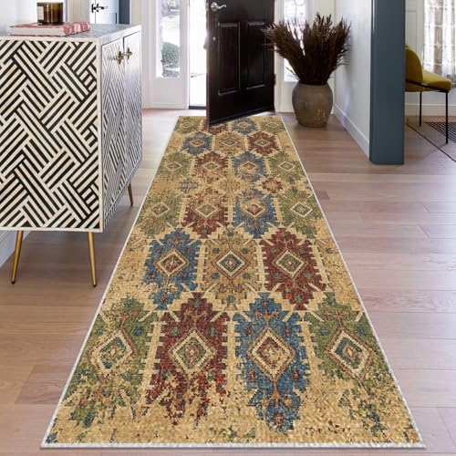 Alfombra cocina lavable con base antideslizante y pelo corto para pasillos 2