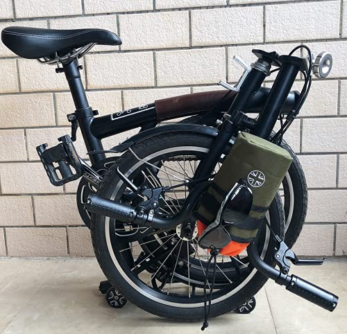 London Craftwork Water Resistant Stem Bag for Brompton and Birdy in Olive