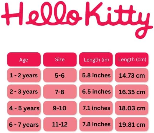 Josmo Gabbys Dollhouse Hello Kitty Slides Open Toe Sandals with Backstrap - Kid Girls Summer Beach Water Pool Shoes (sizes: 5-10 Toddlers / 11-12 Little Kids) - Image 6