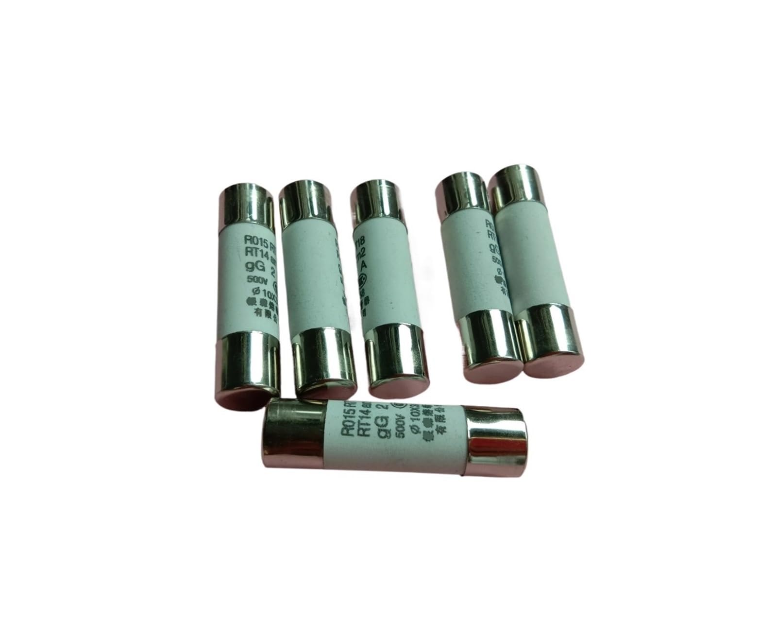 CXFCIHFT 180 Pcs 500V 10A 10mm x 38mm Fuse