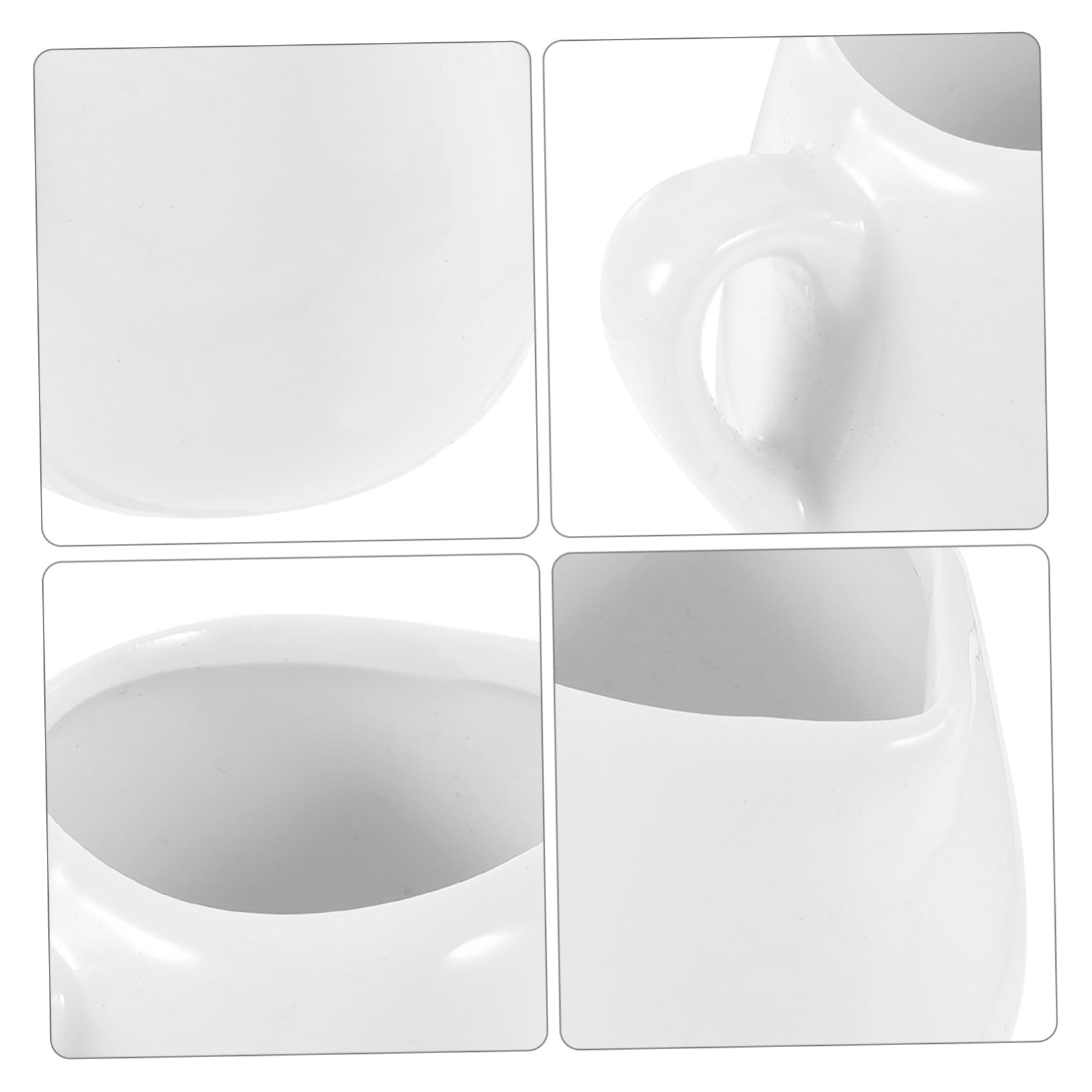 Cabilock 12pièces Pichet Céramique Pratique Récipients à Lait Et Sauces De Pichet à Main Pour Repas Et Réunions