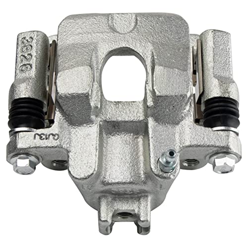 Image of TRQ Rear Left Brake Caliper w /Bracket Drivers Side