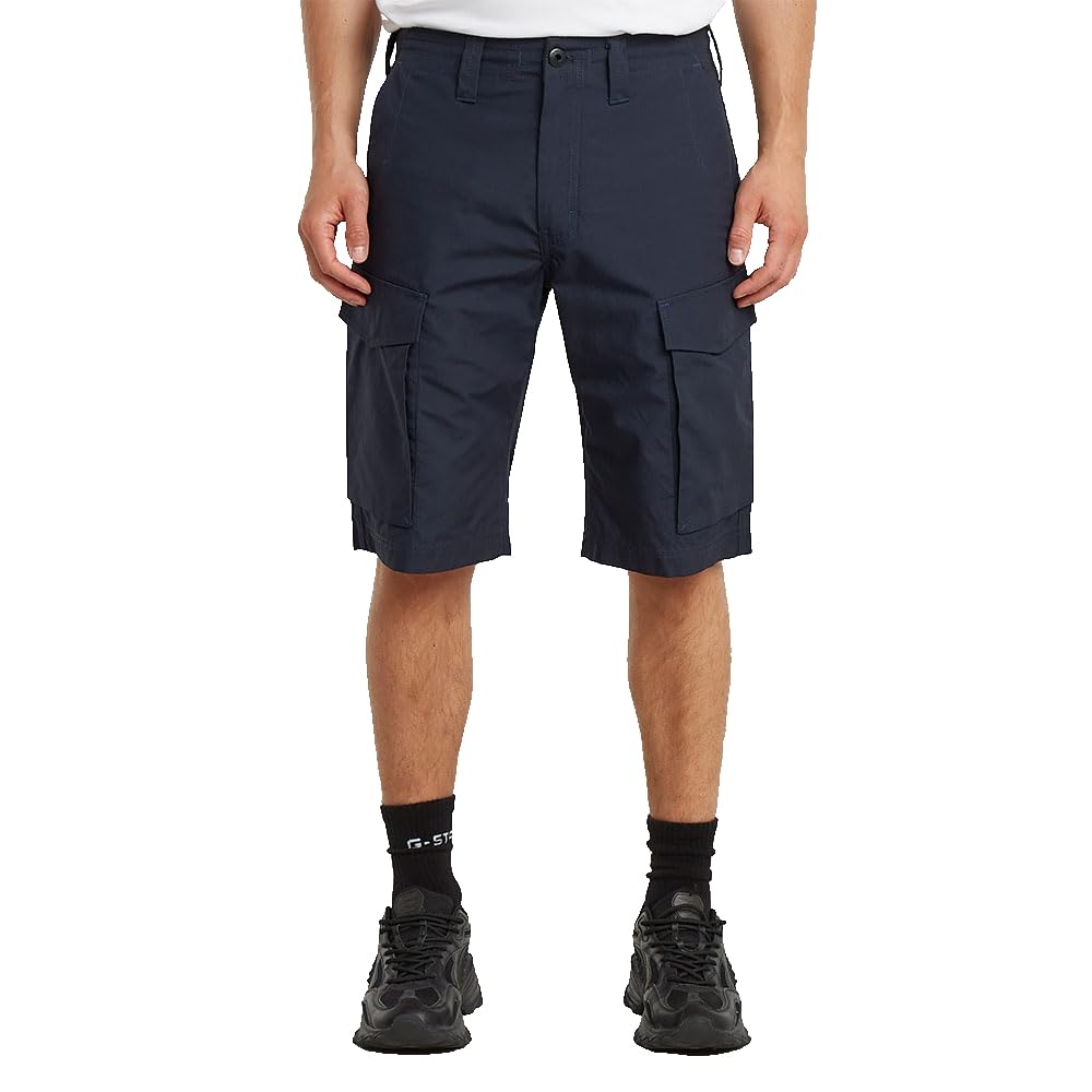 G-STAR Men's Core Regular Cargo Short, Blue (Salute D26220-c973-c742), 24W