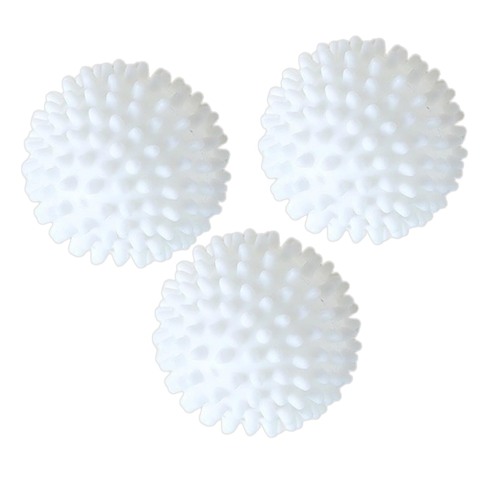 Jazuaiao 3Pieces Washing Machine Dryer Ball for Detergent Improvement Efficiency and Clothes From Tangling Wrinkles Laundry Drying Ball