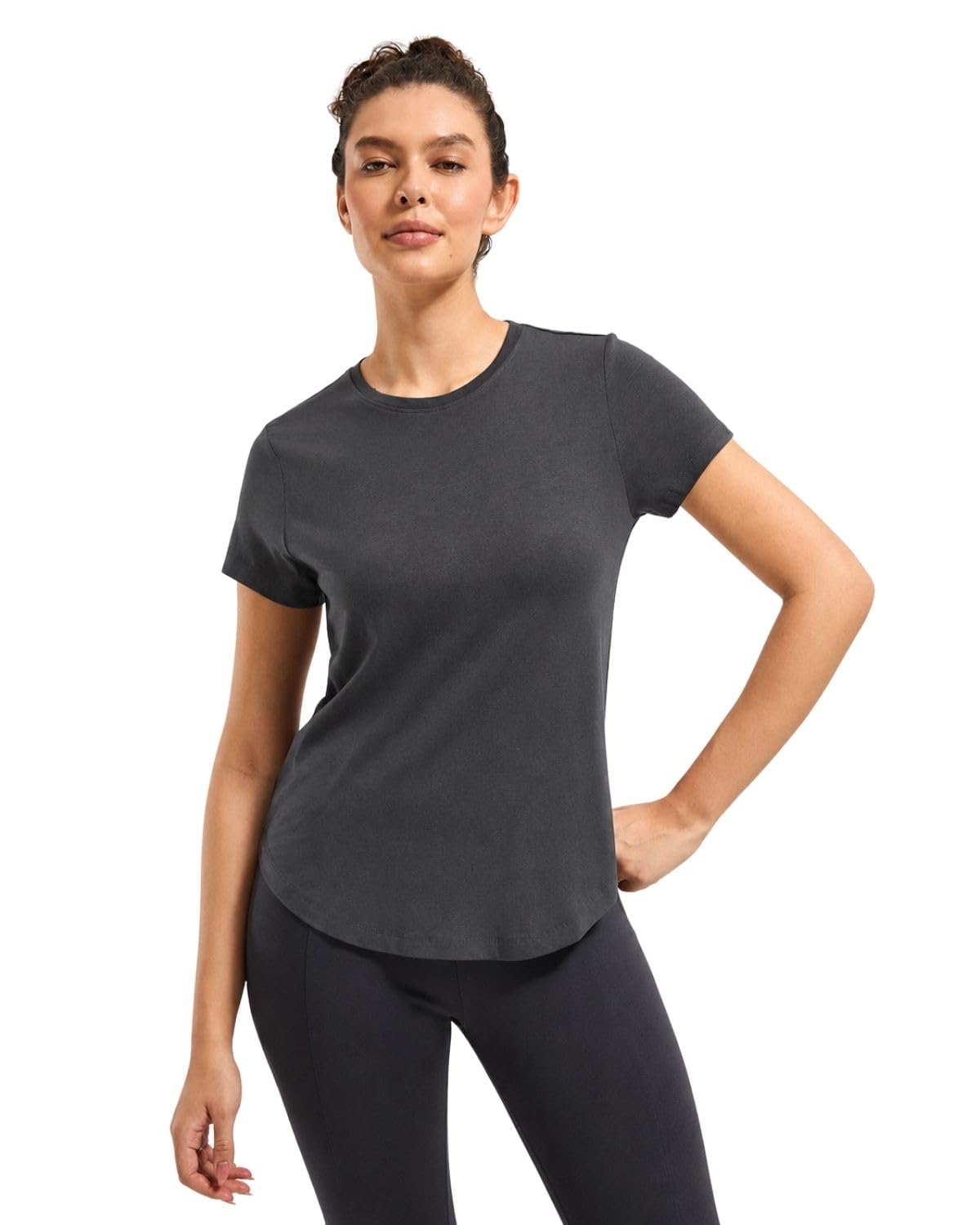 wellbi Bamboo Women’s Tshirt – Ultra-Soft, Breathable & Sustainable | Premium Cotton Blend for Supreme Comfort | Stylish & Eco-Friendly T-Shirt for Women | Tshirt Women Cotton-picture-13