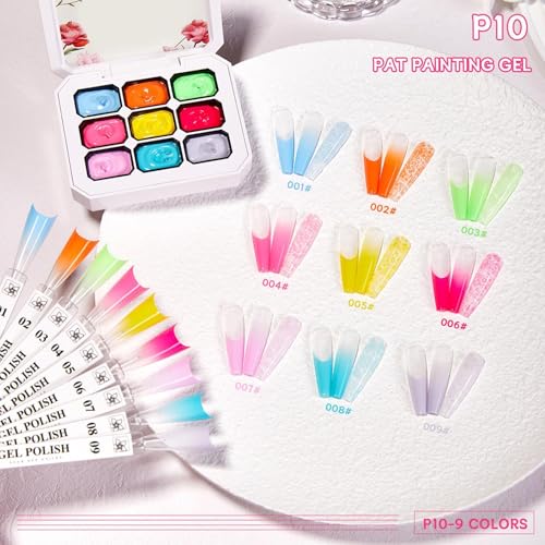 Arte de dibujo gel de pintura manicura diario salón de belleza y hogar 5