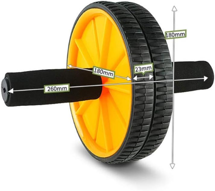 Abdominal Muscle Wheel - Abdominal Exercise Wheel Roller with Foam Handles
