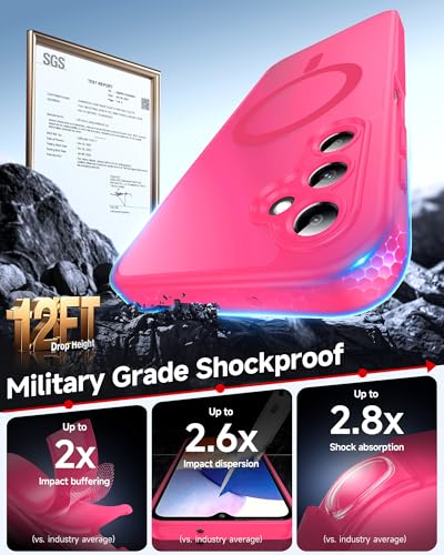 LeYi Capa para celular Galaxy A14-5G: Capa compatível com Samsung A14 5G com protetor de tela 2X, carregamento sem fio, fosco, translúcido, toque macio e corpo inteiro à prova de choque Funda para A