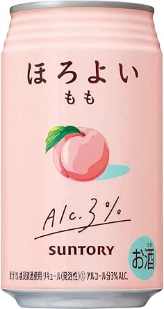 サントリー ほろよい もも 350ml×1ケース（24本）
